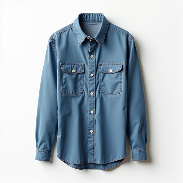 Chambray Utility Shirt
